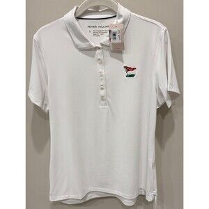 NWT - Los Angeles Country Club LACC - Peter Millar Golf Shirt - Women's Large